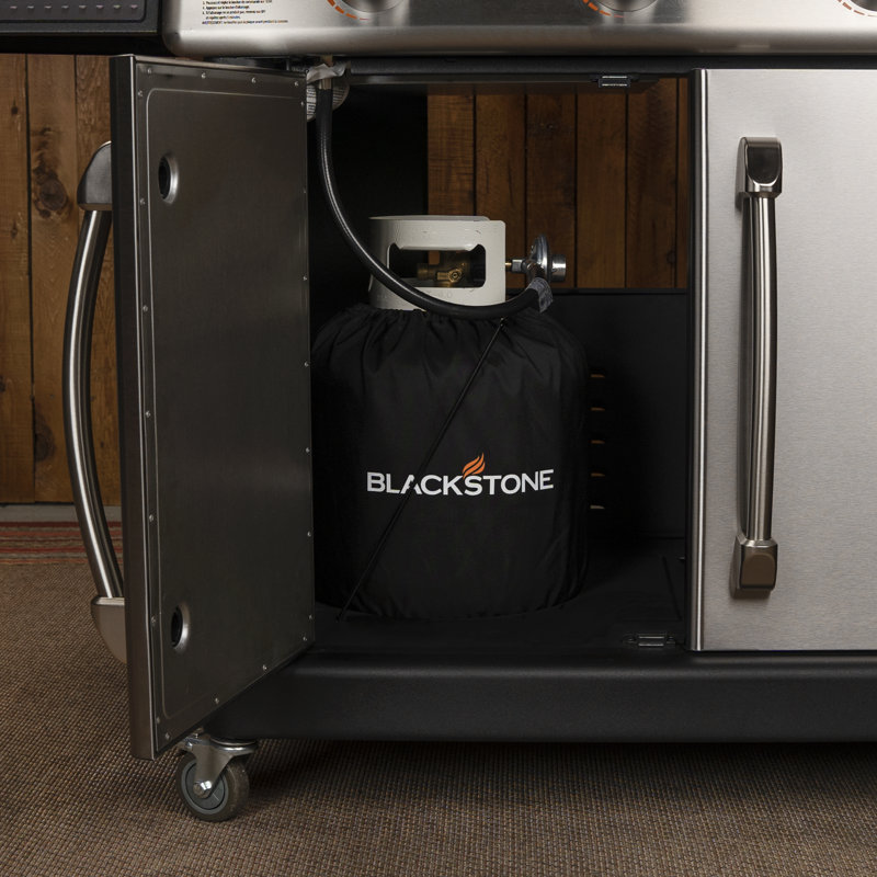 Blackstone 3 Burner Countertop Liquid Propane 48000 BTU Gas Grill